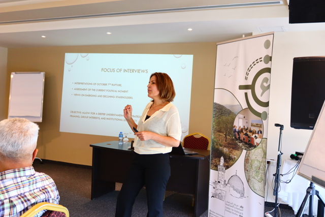 Focus Group Discussion: Mapping Stakeholders in the Palestinian Political Landscape Post-October 7, 2023