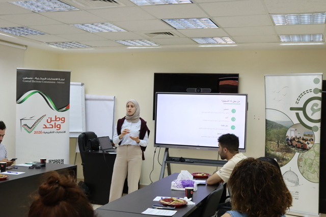 RO'A Hosts a Youth Awareness Workshop on the Planned Upcoming PLC Elections