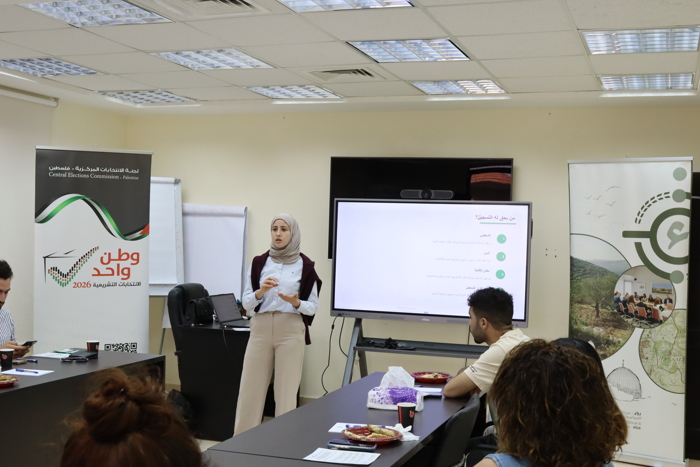 RO'A Hosts a Youth Awareness Workshop on the Planned Upcoming PLC Elections