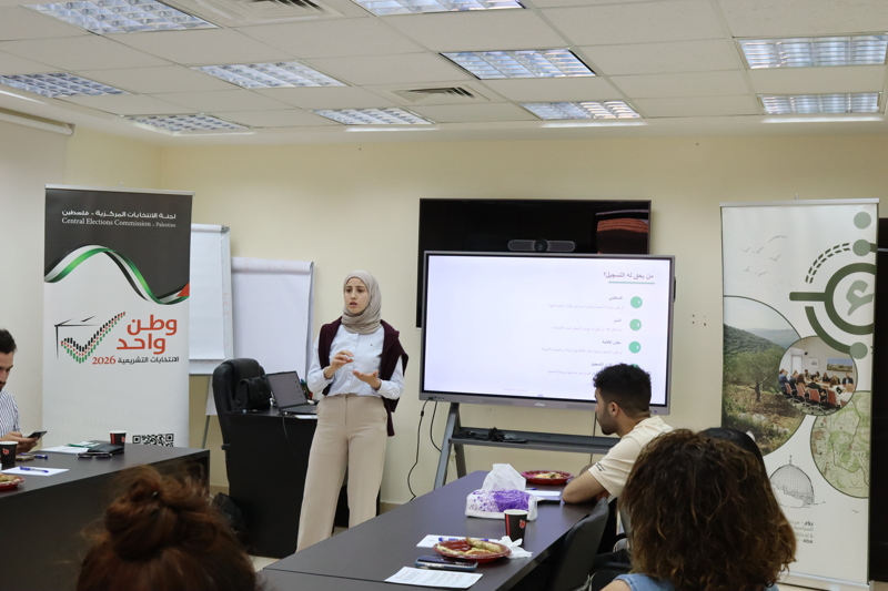 RO'A Hosts a Youth Awareness Workshop on the Planned Upcoming PLC Elections